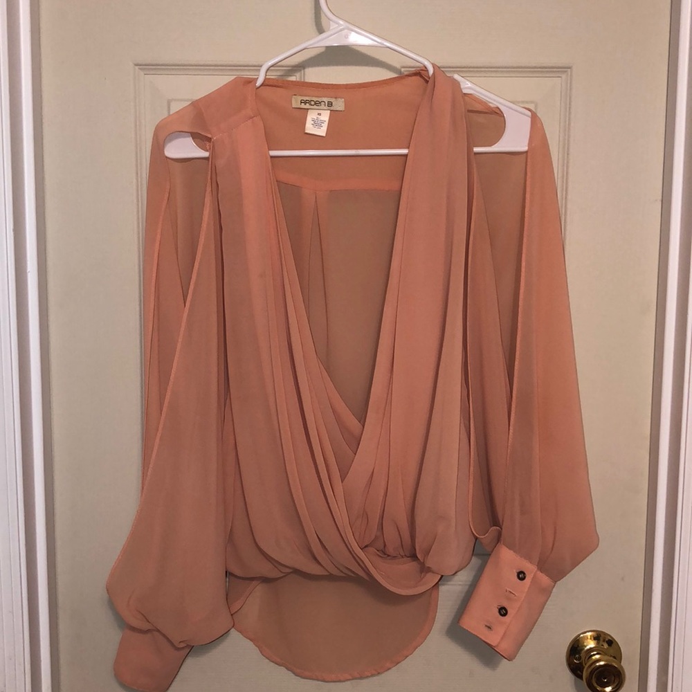 Peach Arden B blouse.